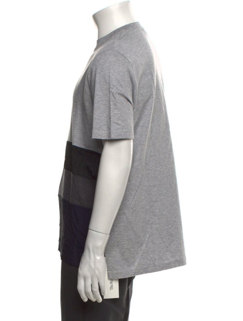 Lanvin Striped Crew Neck T-Shirt