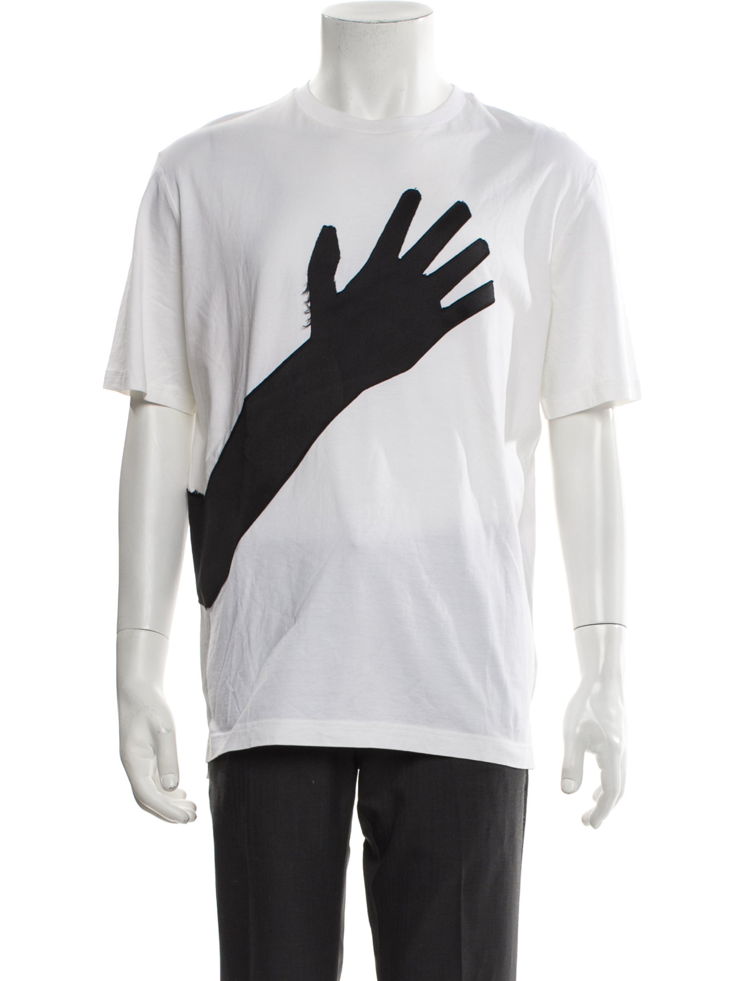 Lanvin Graphic Print Crew Neck T-Shirt