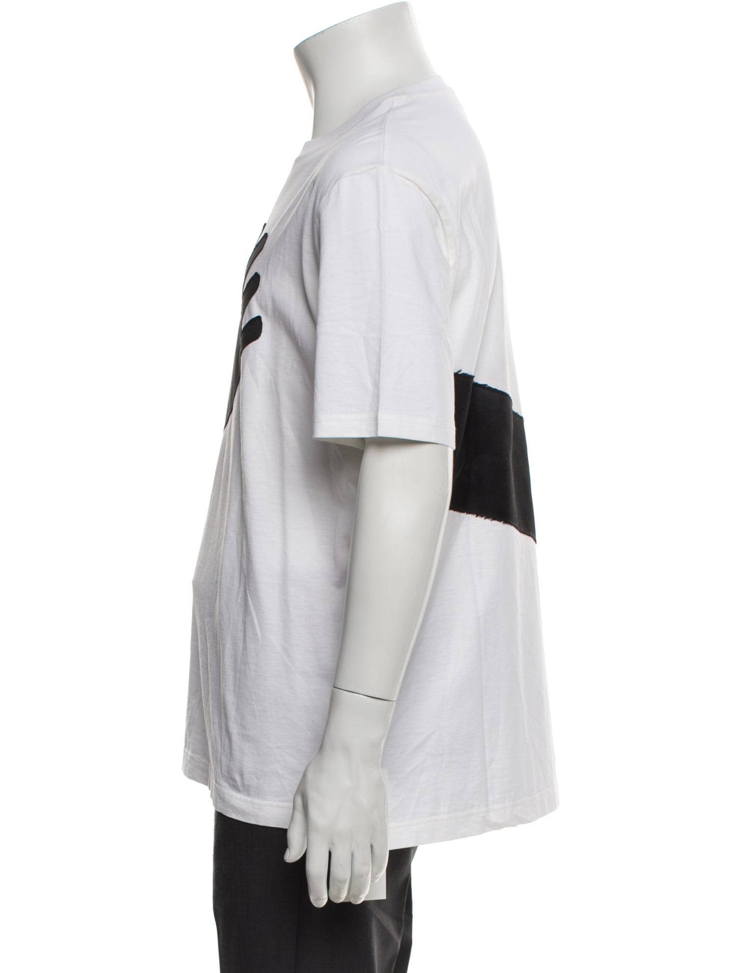 Lanvin Graphic Print Crew Neck T-Shirt