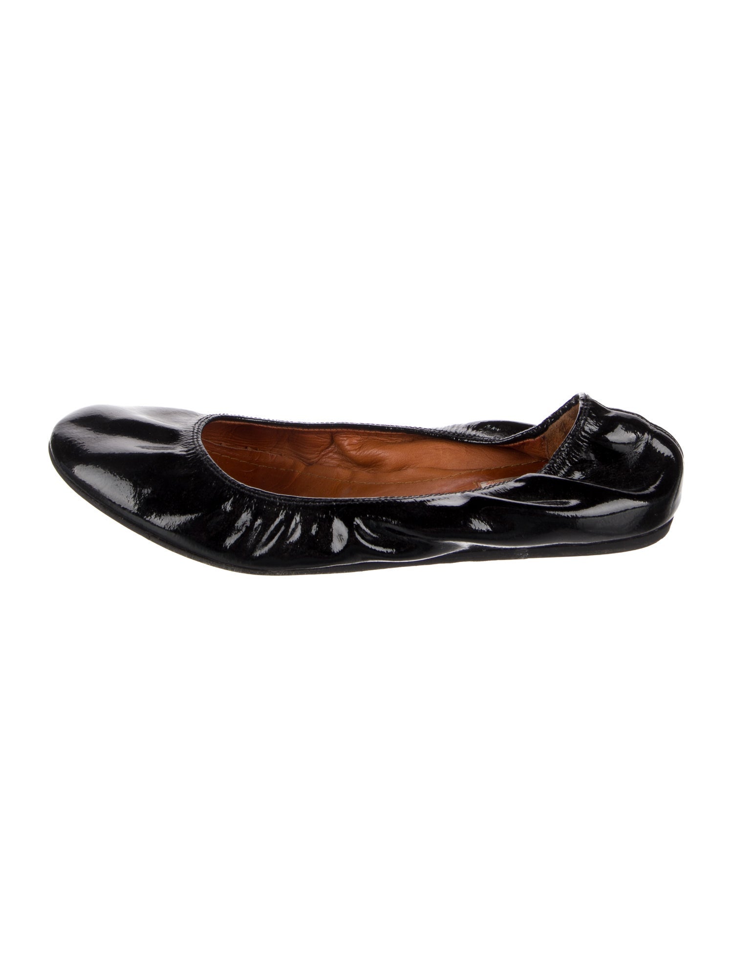 Lanvin Patent Leather Ballet Flats