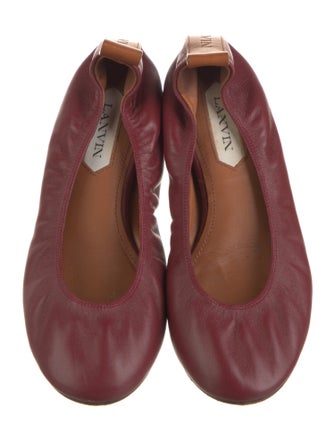 Lanvin Leather Ballet Flats