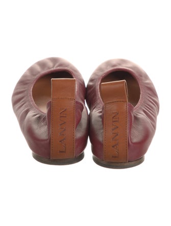 Lanvin Leather Ballet Flats