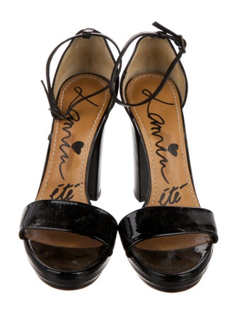 Lanvin Patent Leather D'Orsay Pumps