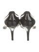 Lanvin Patent Leather Grosgrain Trim Pumps