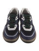 Lanvin Mesh Colorblock Pattern Athletic Sneakers