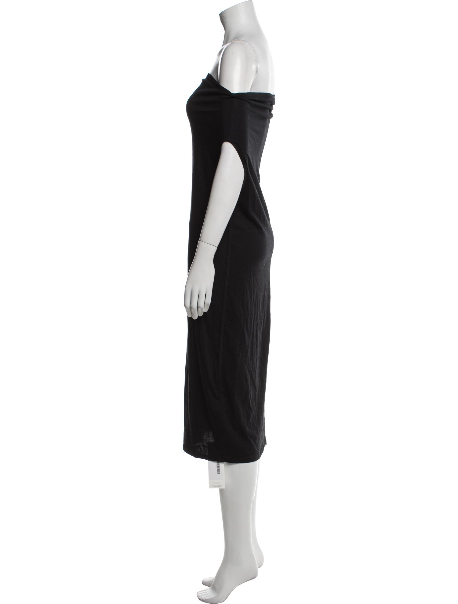 Lanvin Strapless Midi Length Dress