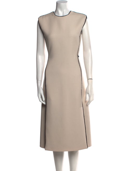 Lanvin Wool Midi Length Dress