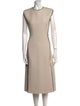 Lanvin Wool Midi Length Dress