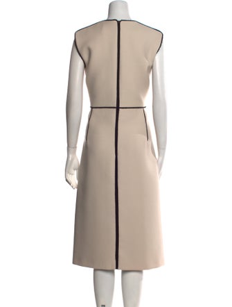 Lanvin Wool Midi Length Dress