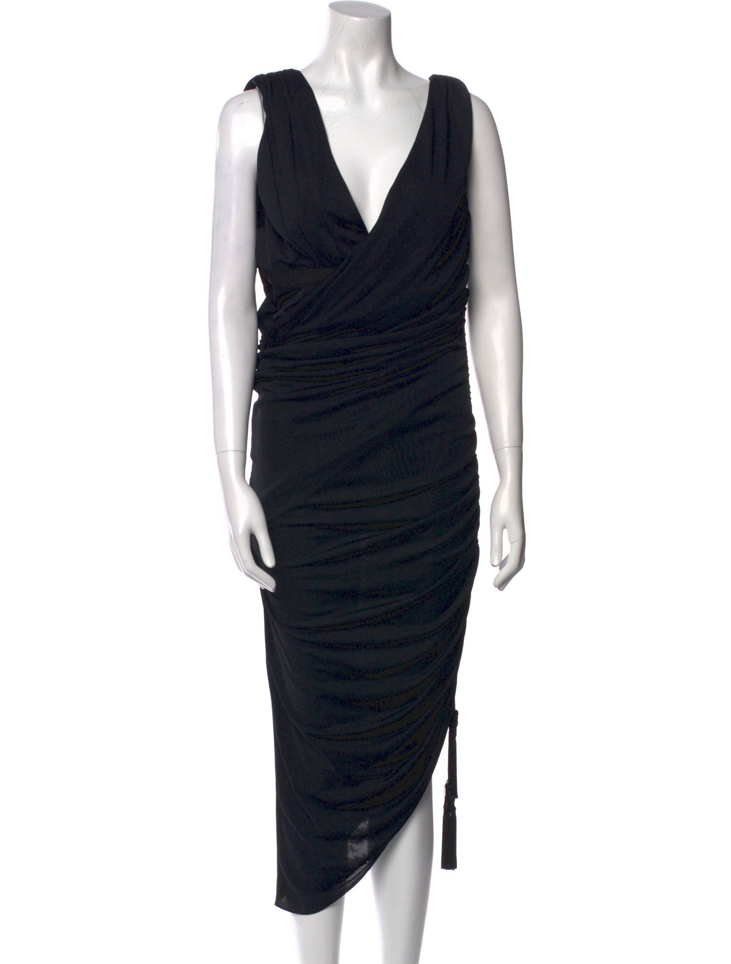 Lanvin Cowl Neck Long Dress
