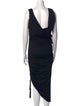 Lanvin Cowl Neck Long Dress