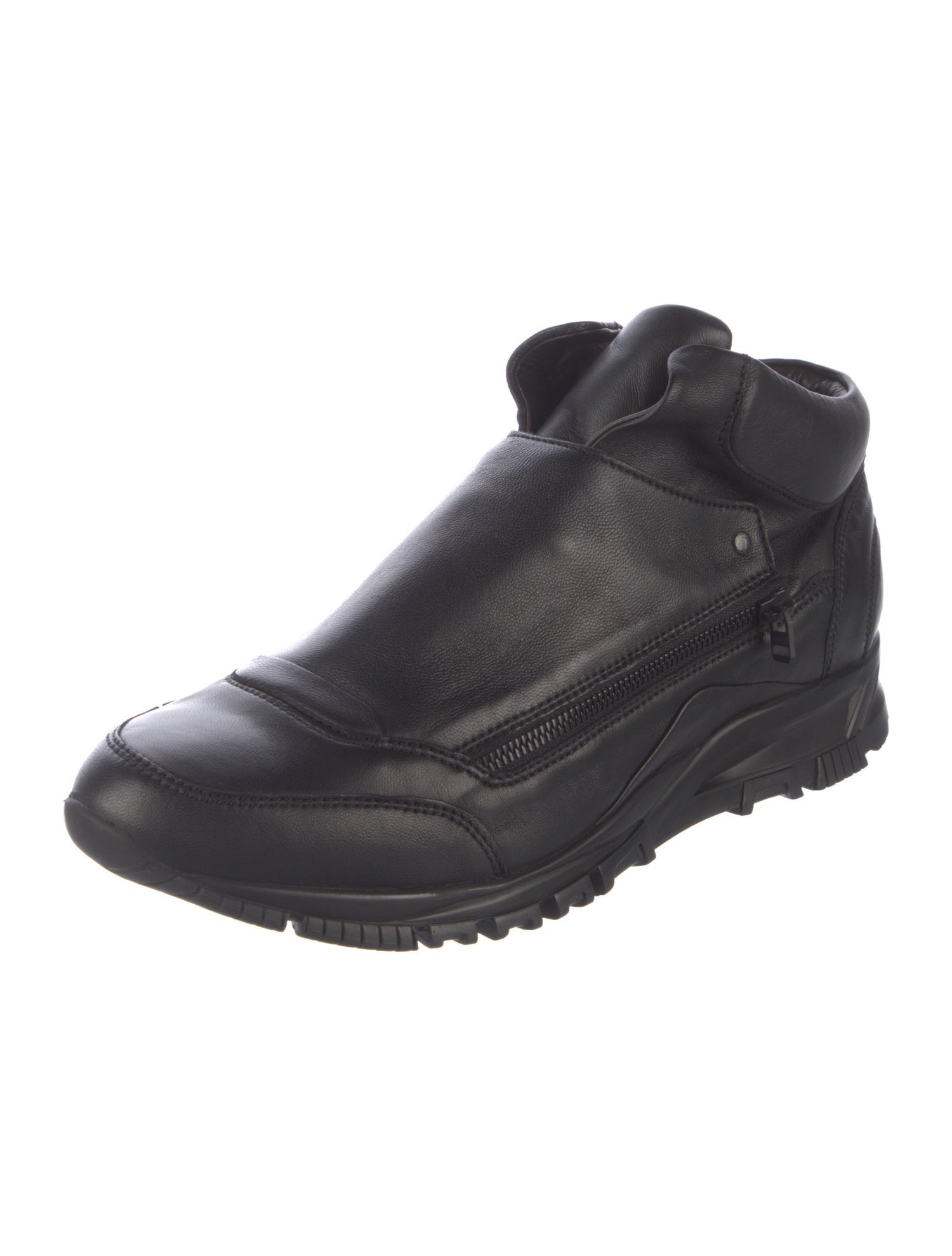 Lanvin Leather Athletic Sneakers