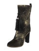 Lanvin Suede Tassel Accents Boots