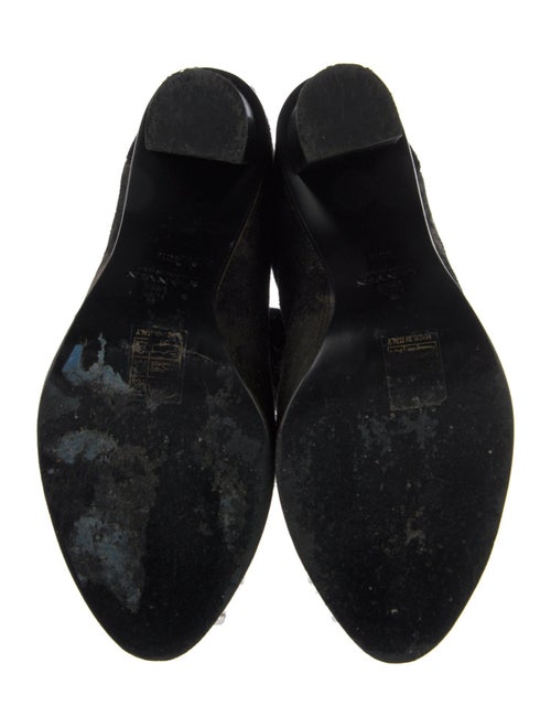 Lanvin Suede Tassel Accents Boots