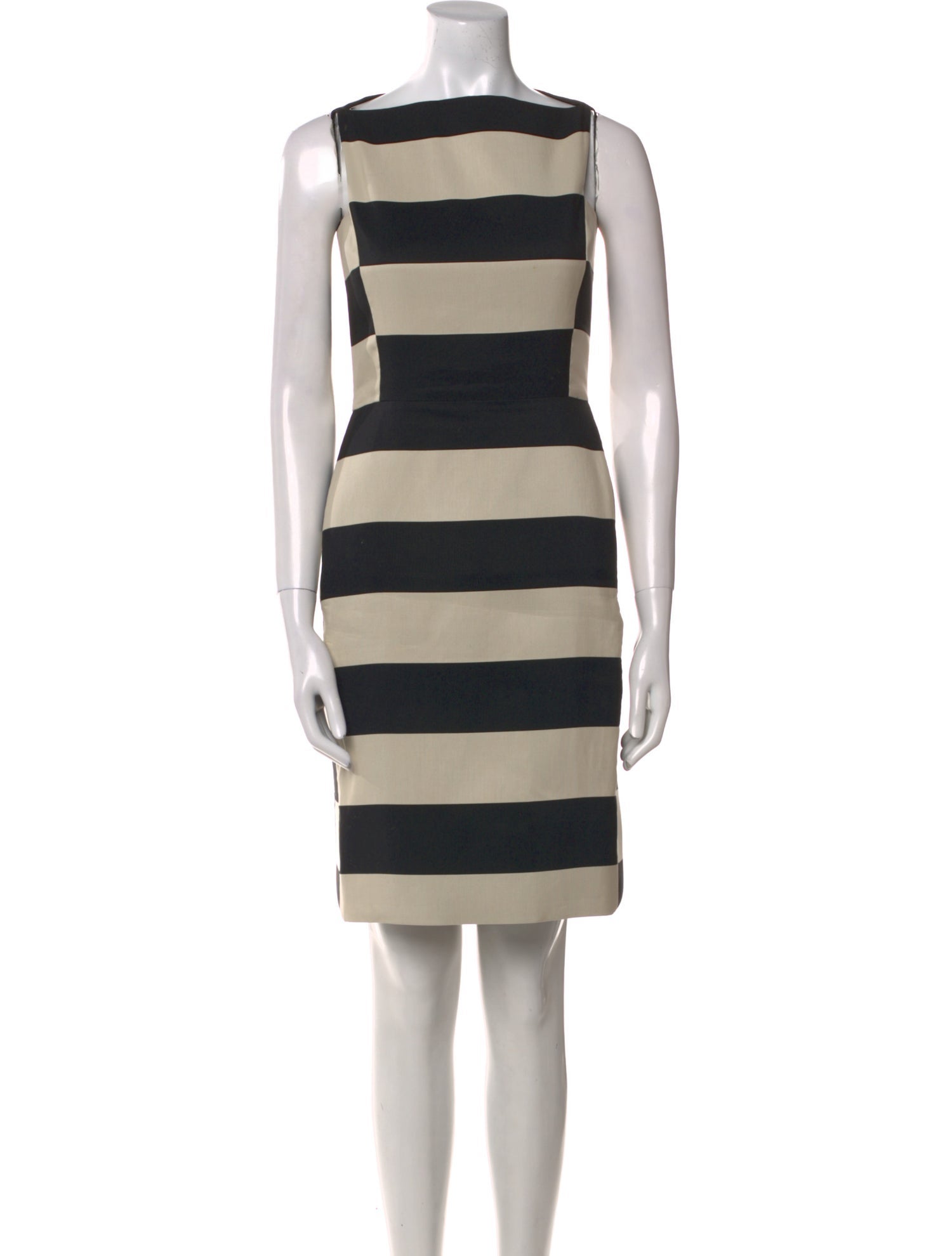 Lanvin Striped Mini Dress
