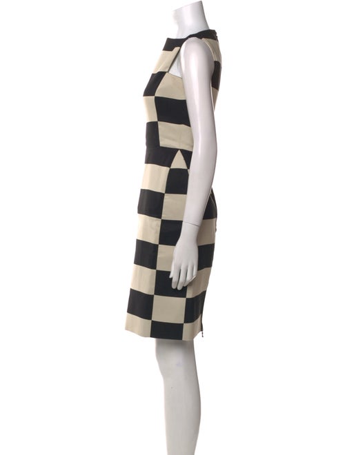 Lanvin Striped Mini Dress