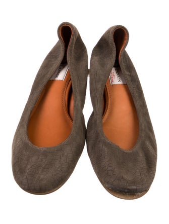 Lanvin Leather Ballet Flats