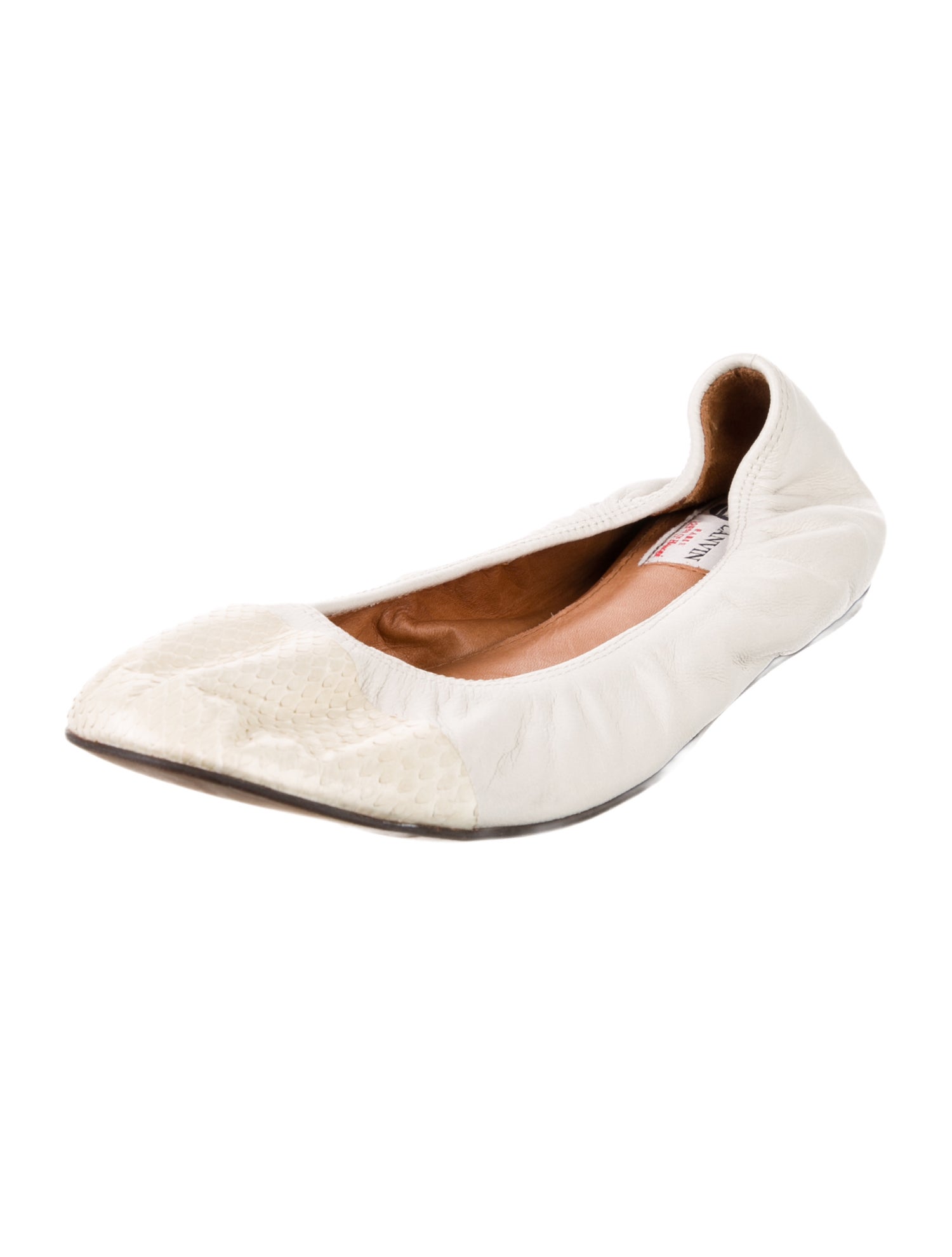 Lanvin Leather Ballet Flats