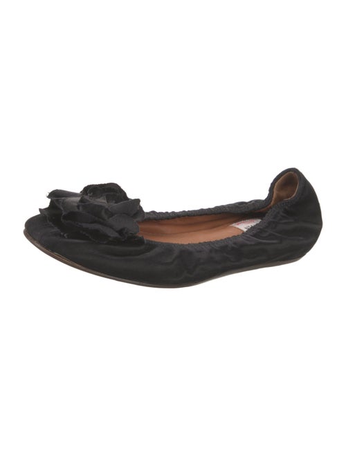 Lanvin Satin Ballet Flats
