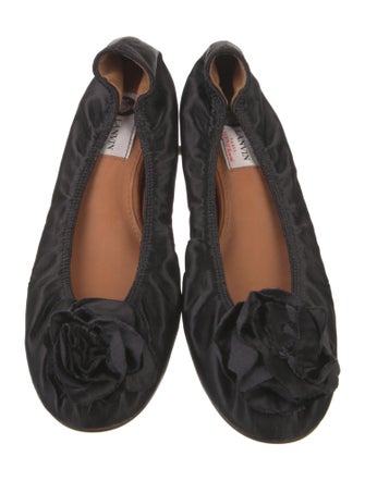 Lanvin Satin Ballet Flats