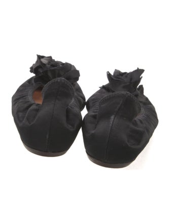 Lanvin Satin Ballet Flats