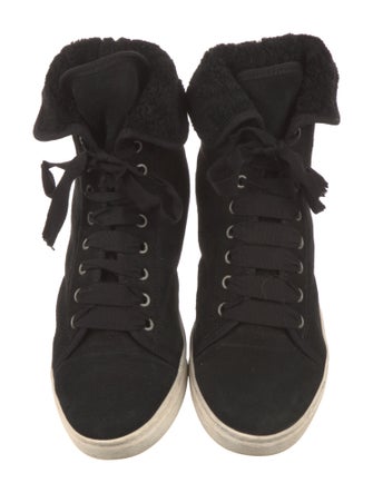Lanvin Suede Sneakers