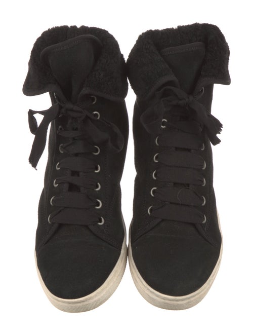 Lanvin Suede Sneakers
