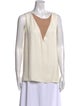 Lanvin Scoop Neck Sleeveless Blouse