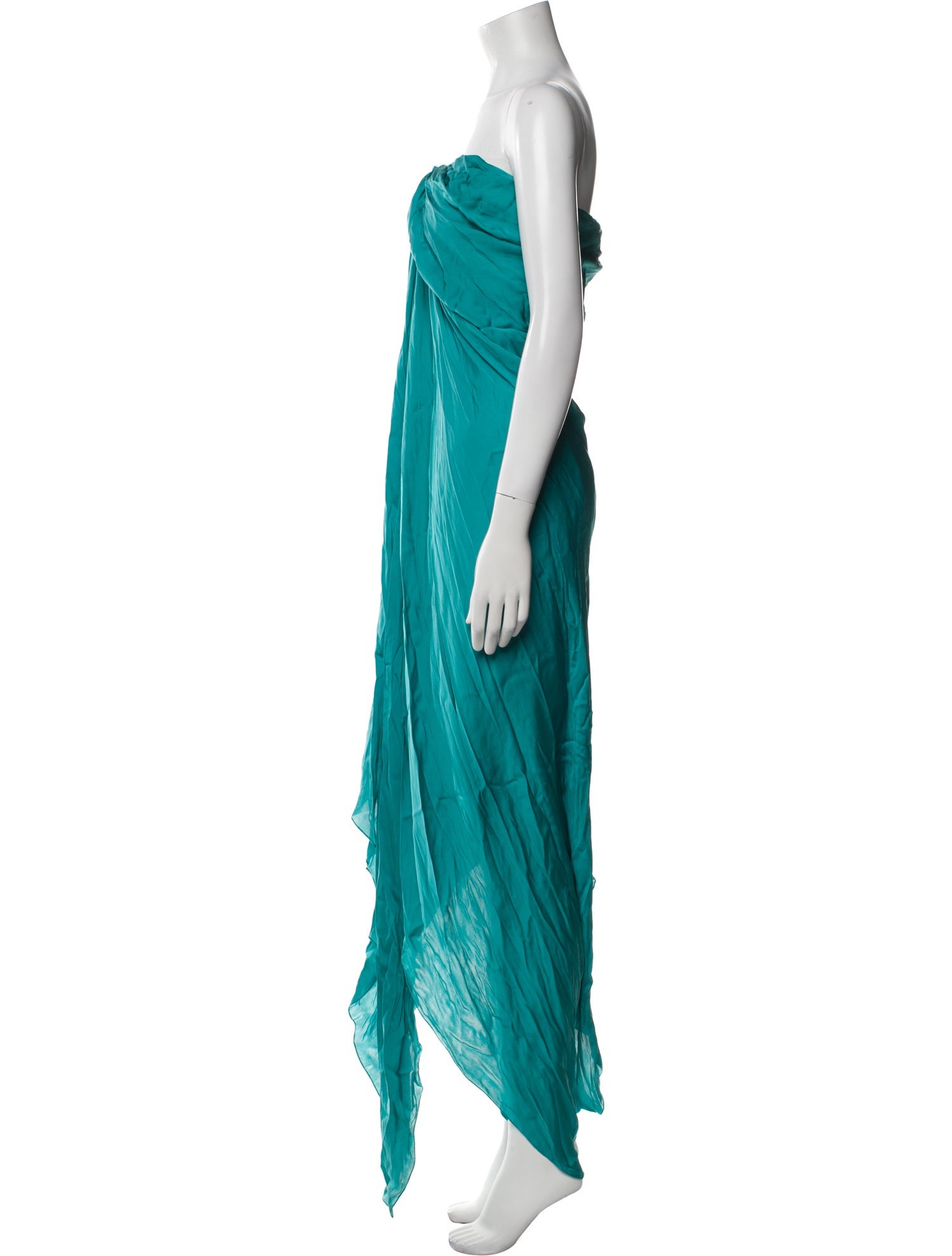 Lanvin Silk Long Dress