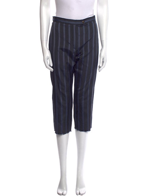 Lanvin Striped Straight Leg Pants