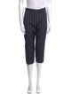 Lanvin Striped Straight Leg Pants