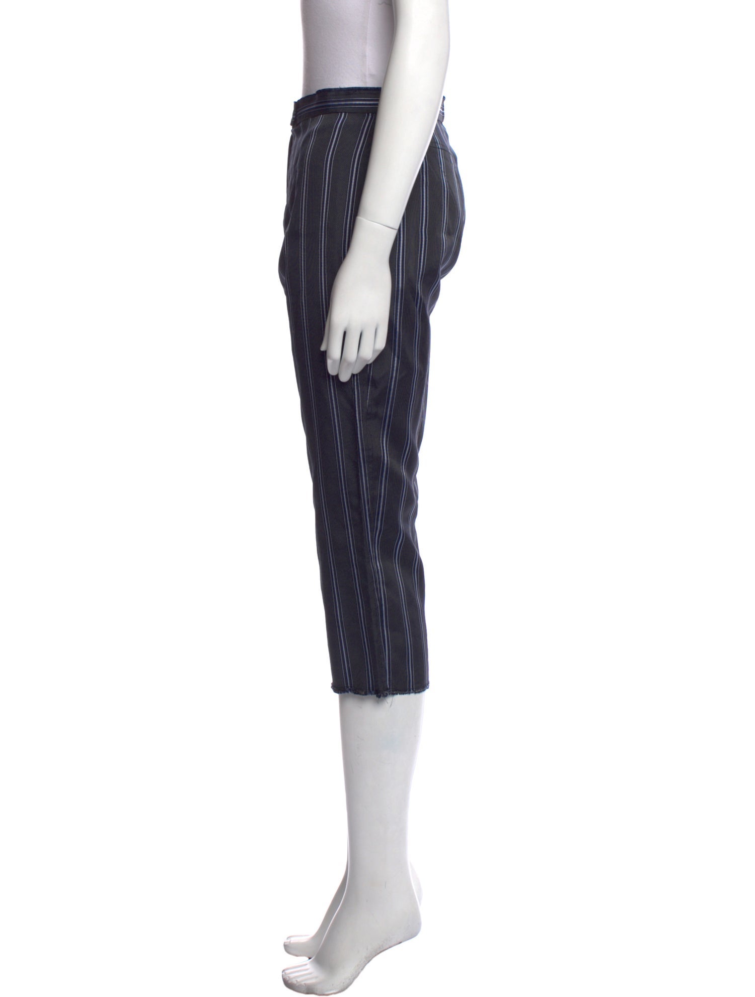 Lanvin Striped Straight Leg Pants