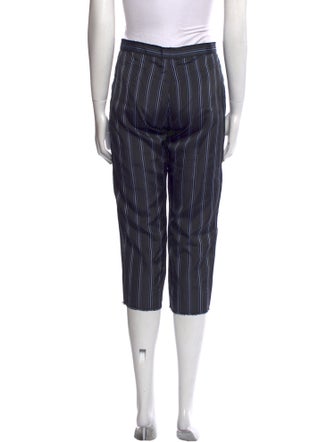Lanvin Striped Straight Leg Pants