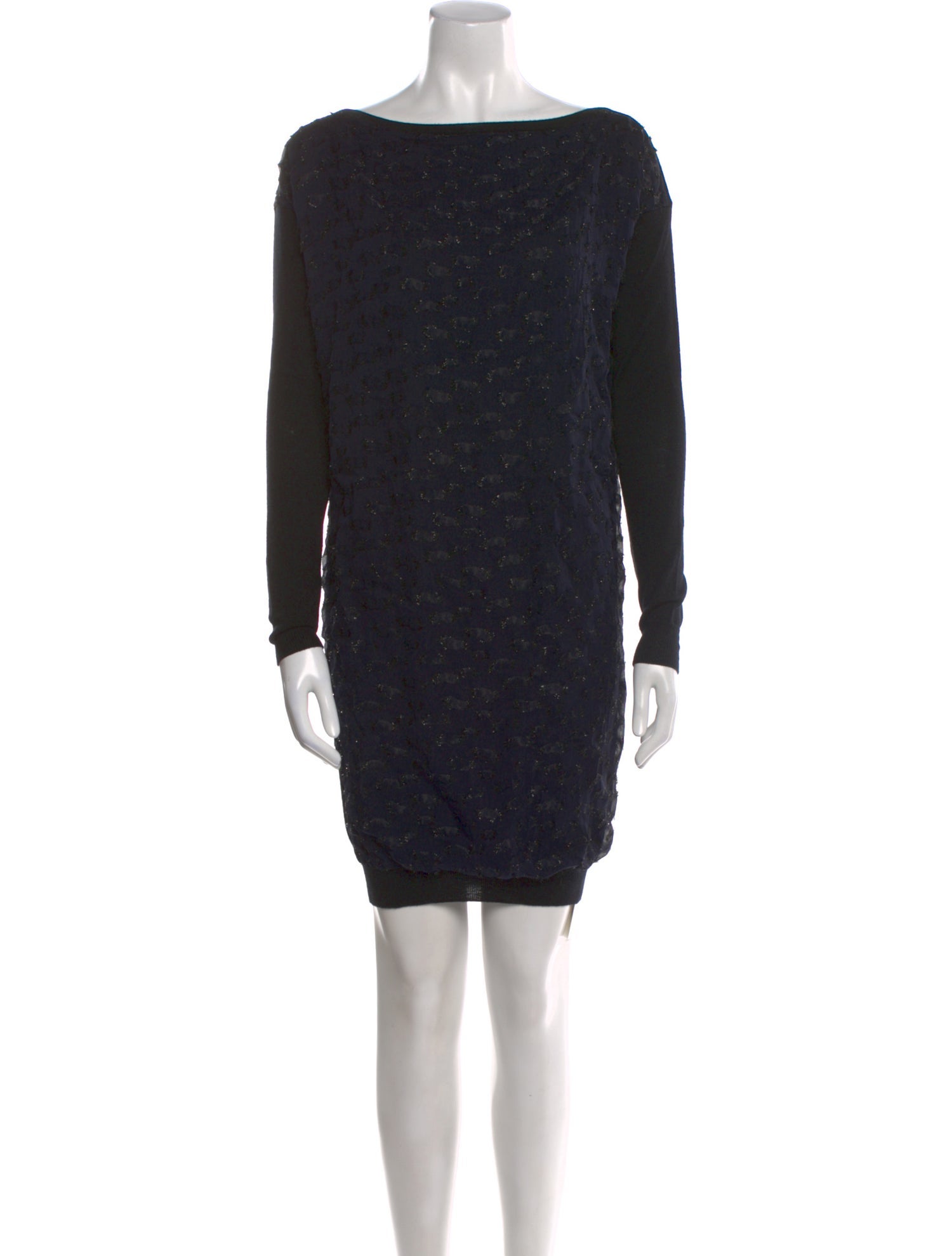 Lanvin Virgin Wool Mini Dress
