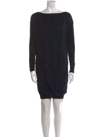 Lanvin Virgin Wool Mini Dress