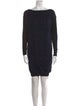 Lanvin Virgin Wool Mini Dress