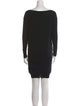 Lanvin Virgin Wool Mini Dress