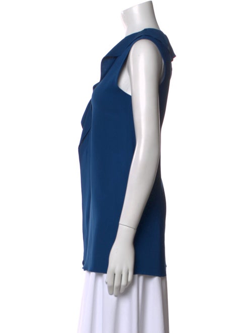 Lanvin V-Neck Sleeveless Top