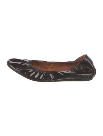 Lanvin Patent Leather Ballet Flats