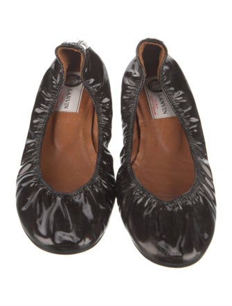 Lanvin Patent Leather Ballet Flats
