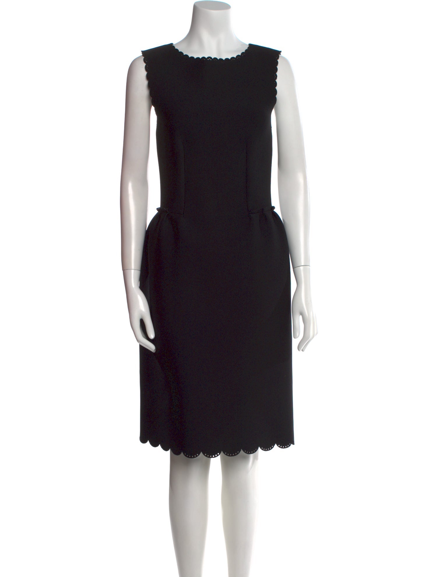 Lanvin Bateau Neckline Knee-Length Dress