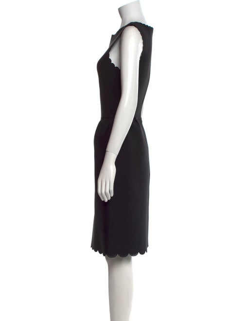 Lanvin Bateau Neckline Knee-Length Dress