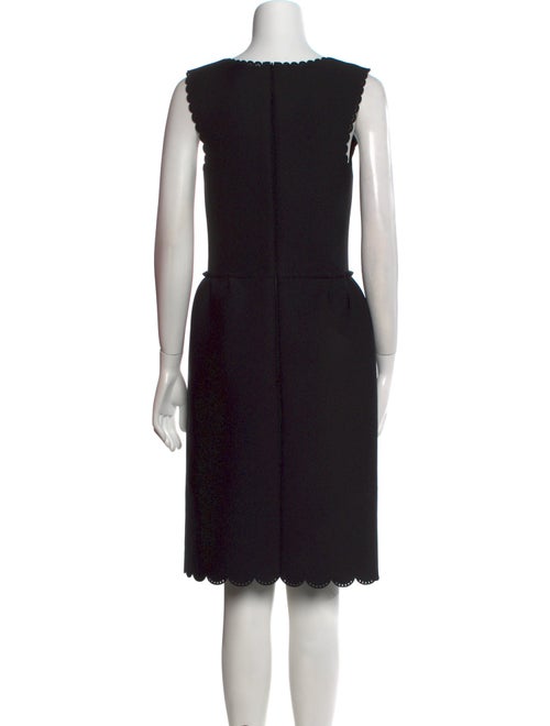 Lanvin Bateau Neckline Knee-Length Dress