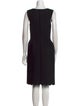 Lanvin Bateau Neckline Knee-Length Dress