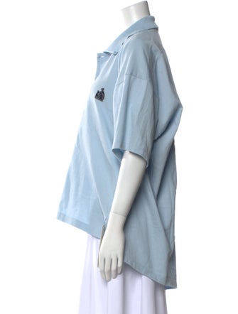 Lanvin Three-Quarter Sleeve Polo