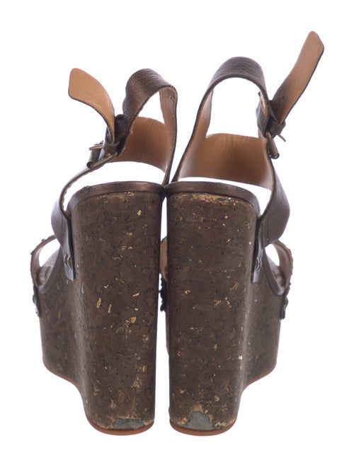 Lanvin Printed Slingback Sandals