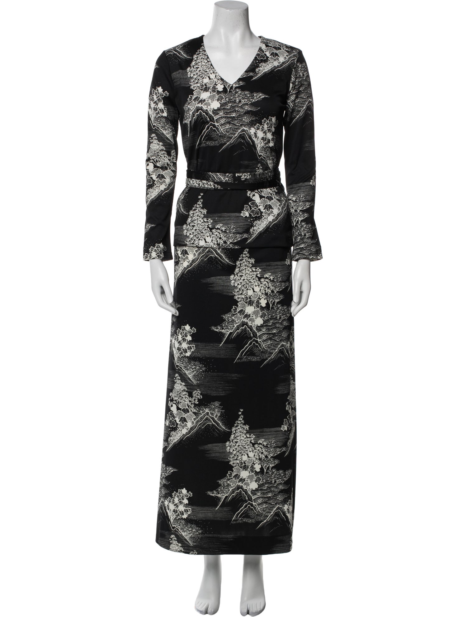 Lanvin Vintage 1970's Skirt Set