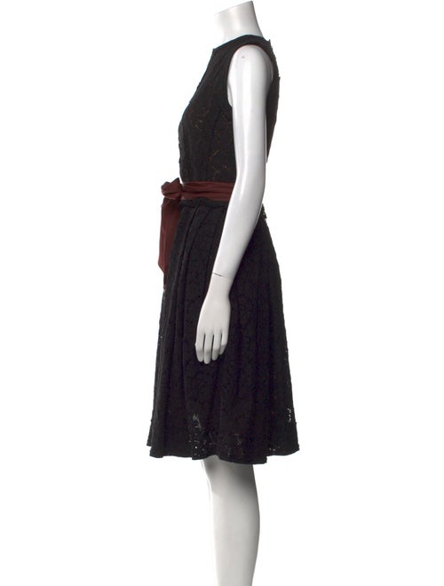 Lanvin Lace Pattern Knee-Length Dress
