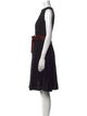 Lanvin Lace Pattern Knee-Length Dress