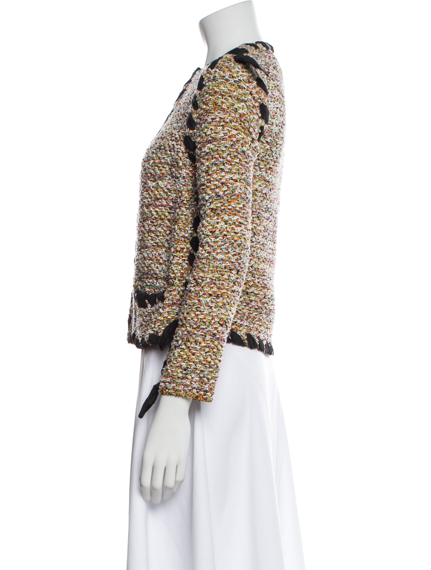 Lanvin Tweed Pattern Evening Jacket